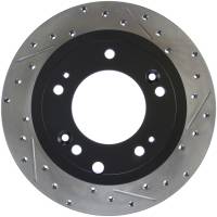 StopTech Sport Drilled/Slotted Brake Rotor Rear Left 127.50009L