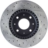 Stoptech - StopTech Sport Drilled/Slotted Brake Rotor Front Left 127.50012L - Image 2