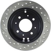 Stoptech - StopTech Sport Drilled/Slotted Brake Rotor Rear Left 127.51007L - Image 2