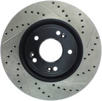 Stoptech - StopTech Sport Drilled/Slotted Brake Rotor Front Left 127.51032L - Image 1