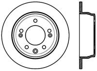 StopTech Sport Drilled/Slotted Brake Rotor Rear Left 127.51033L