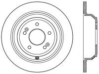 StopTech Sport Drilled/Slotted Brake Rotor Rear Left 127.51045L