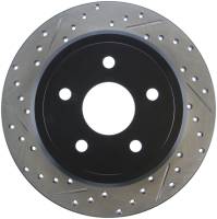 StopTech Sport Drilled/Slotted Brake Rotor Rear Right 127.58002R