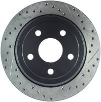 Stoptech - StopTech Slotted & Drilled Sport Brake Rotor 11-15 Jeep Grand Cherokee (Excludes SRT8) - 127.58007L - Image 1