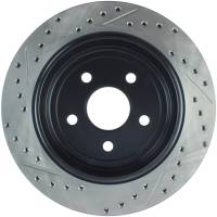 Stoptech - StopTech Slotted & Drilled Sport Brake Rotor 11-15 Jeep Grand Cherokee (Excludes SRT8) - 127.58007L - Image 2