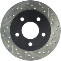 Stoptech - StopTech Sport Drilled/Slotted Brake Rotor Rear Left 127.61042L - Image 1
