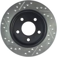 Stoptech - StopTech Sport Drilled/Slotted Brake Rotor Rear Left 127.61042L - Image 2