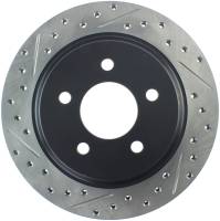 Stoptech - StopTech Slotted & Drilled Sport Brake Rotor - 127.61046R - Image 1