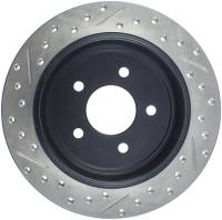 Stoptech - StopTech Sport Drilled/Slotted Brake Rotor Rear Left 127.61052L - Image 2