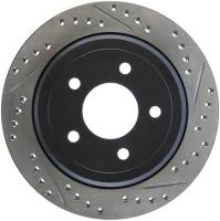 Stoptech - StopTech Sport Drilled/Slotted Brake Rotor Rear Left 127.61073L - Image 1
