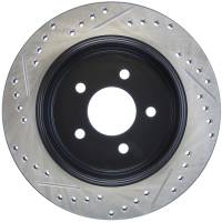 Stoptech - StopTech Sport Drilled/Slotted Brake Rotor Rear Left 127.61073L - Image 2