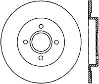 StopTech Sport Cryo Drilled/Slotted Brake Rotor Rear Left 127.61074CL