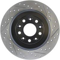 StopTech Sport Drilled/Slotted Brake Rotor Rear Left 127.61081L