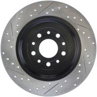Stoptech - StopTech Sport Drilled/Slotted Brake Rotor Rear Left 127.61081L - Image 2