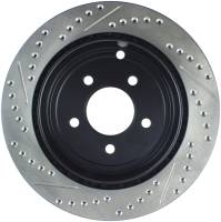 Stoptech - StopTech Sport Drilled/Slotted Brake Rotor; Rear Left - Image 2
