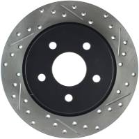 StopTech Sport Drilled/Slotted Brake Rotor Rear Left 127.61101L