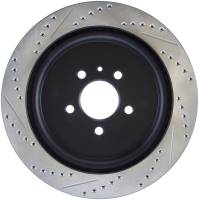 Stoptech - StopTech Sport Drilled/Slotted Brake Rotor; Rear Left - Image 2