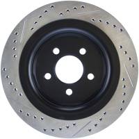 Stoptech - StopTech Slotted & Drilled Sport Brake Rotor - 2015 Ford Mustang GT - Rear Left - 127.61109L - Image 2