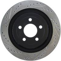 Stoptech - StopTech Slotted & Drilled Sport Brake Rotor - 2015 Ford Mustang GT - Rear Right - 127.61109R - Image 1