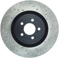 Stoptech - StopTech Slotted & Drilled Sport Brake Rotor - 2015 Ford Mustang GT - Front Left - 127.61116L - Image 1