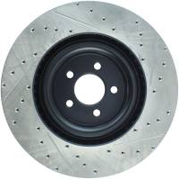 Stoptech - StopTech Slotted & Drilled Sport Brake Rotor - 2015 Ford Mustang GT - Front Right - 127.61116R - Image 2