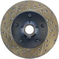 StopTech Slotted & Drilled Sport Brake Rotor - 127.62000R