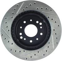 Stoptech - StopTech Slotted & Drilled Sport Brake Rotor - 127.62007L - Image 2