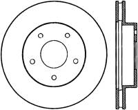 StopTech Sport Cryo Drilled/Slotted Brake Rotor Rear Left 127.62025CL