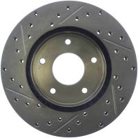 Stoptech - StopTech Sport Drilled/Slotted Brake Rotor Rear Left 127.62025L - Image 2