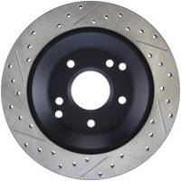 Stoptech - StopTech Sport Drilled/Slotted Brake Rotor Rear Left 127.62041L - Image 2