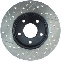 Stoptech - StopTech Sport Drilled/Slotted Brake Rotor Rear Left 127.62045L - Image 2