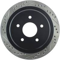 Stoptech - StopTech 97-10 Chevy Corvette Slotted & Drilled Rear Right Rotor - 127.62062R - Image 1