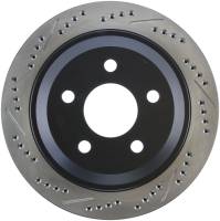 Stoptech - StopTech 98-02 Chevrolet Camaro / Pontiac Firebird/Trans Am Slotted & Drilled Rear Right Rotor - 127.62065R - Image 1