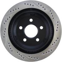Stoptech - StopTech 98-02 Chevrolet Camaro / Pontiac Firebird/Trans Am Slotted & Drilled Rear Right Rotor - 127.62065R - Image 2