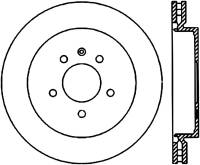 StopTech Sport Drilled/Slotted Brake Rotor Rear Left 127.62071L