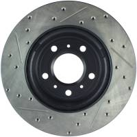 Stoptech - StopTech Sport Drilled/Slotted Brake Rotor Front Left 127.62073L - Image 2