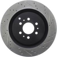 StopTech Sport Drilled/Slotted Brake Rotor Rear Left 127.62076L