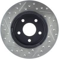 Stoptech - StopTech Sport Drilled/Slotted Brake Rotor Rear Left 127.62079L - Image 2