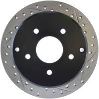 StopTech Sport Drilled/Slotted Brake Rotor Rear Left 127.62080L
