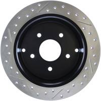 Stoptech - StopTech Sport Drilled/Slotted Brake Rotor Rear Left 127.62080L - Image 2