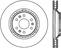 StopTech Sport Cryo Drilled/Slotted Brake Rotor Front Right 127.62082CR