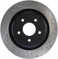 StopTech Sport Drilled/Slotted Brake Rotor Rear Left 127.62096L