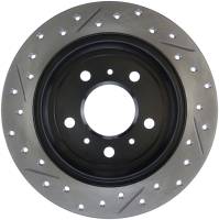 Stoptech - StopTech Sport Drilled/Slotted Brake Rotor Rear Left 127.62097L - Image 2