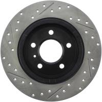 Stoptech - StopTech Sport Drilled/Slotted Brake Rotor; Rear Left - Image 2
