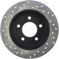 Stoptech - StopTech Sport Drilled/Slotted Brake Rotor Rear Left 127.63035L - Image 2