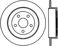 StopTech Sport Drilled/Slotted Brake Rotor Rear Left 127.63043L