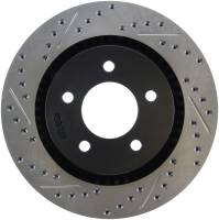 Stoptech - StopTech Sport Drilled/Slotted Brake Rotor Front Right 127.63048R - Image 1