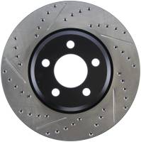 Stoptech - StopTech 05-13 Chrysler300/300C / 09-12 Dodge Challenger Front Right Drilled & Slotted Rotor - 127.63059R - Image 1