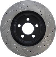 Stoptech - StopTech 05-13 Chrysler300/300C / 09-12 Dodge Challenger Front Right Drilled & Slotted Rotor - 127.63059R - Image 2