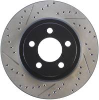 Stoptech - StopTech 05-09 Chrysler 300 (5.7L V8 exc SRT-8) Rear Right Slotted & Drilled Rotor - 127.63062R - Image 1